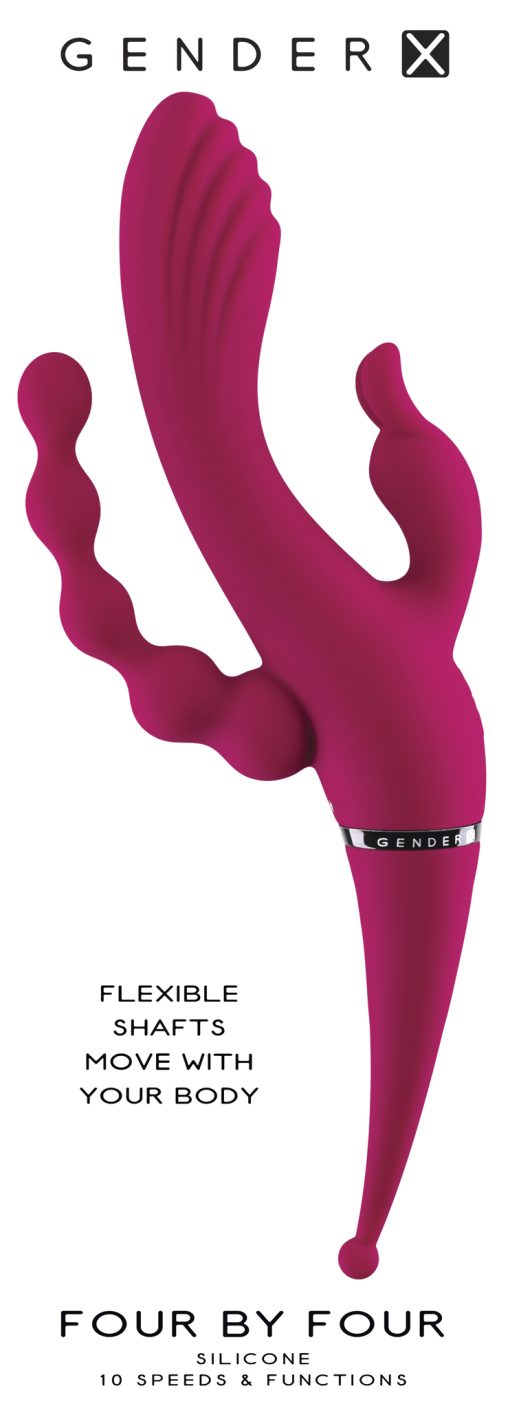 Gender X Four By Four Rechargeable Vibrators Main Image