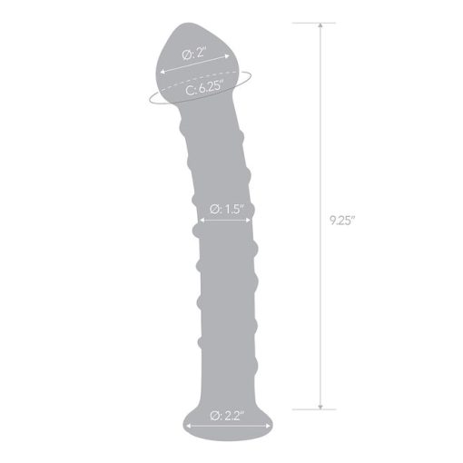 Glas 10 Mr. Swirly Dildo " - Image 3
