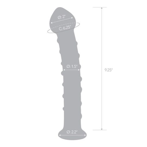 Glas 10 Mr. Swirly Dildo " 1