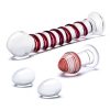 Glas 4Pc Mr Swirly Set W/ Glass Kegal Balls & Butt Plug - Image 4