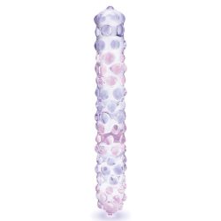 Glas 9 Purple Rose Nubby Dildo " Anal Probes Main Image