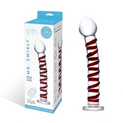 Glas Mr Swirly Spiral Glass Dildo Prostate Massagers Main Image