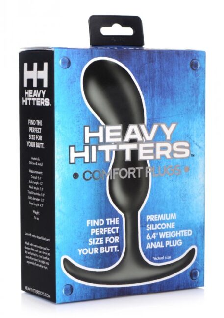 Heavy Hitters Comfort Plugs 6.4 In Anal Plug Large 4