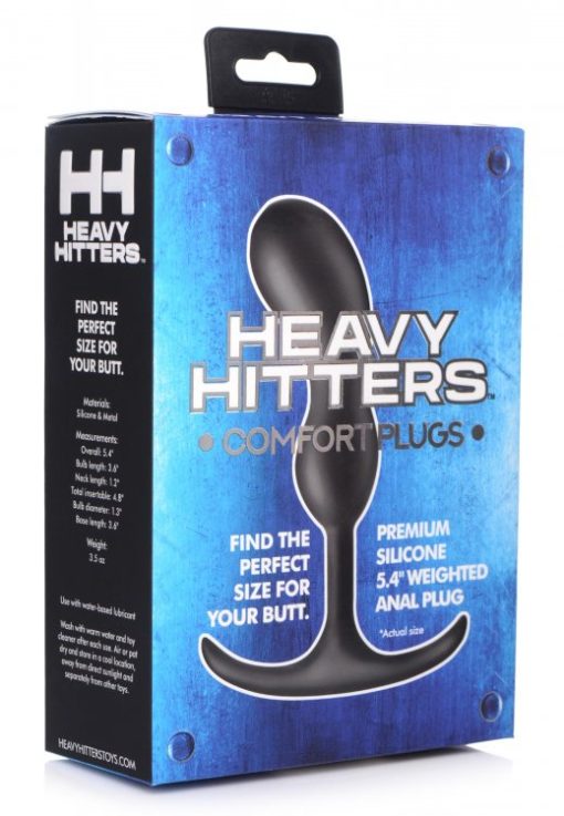 Heavy Hitters Comfort Plugs 6.4In Anal Plug Small 2