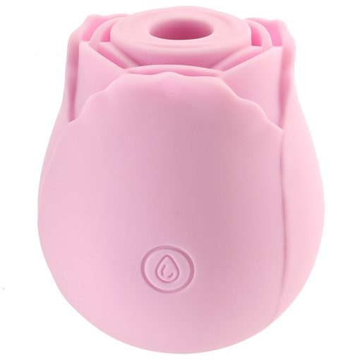 Hello Sexy! Petal To The Metal Rose Suction Vibe Pink Rechargeable Vibrators 3