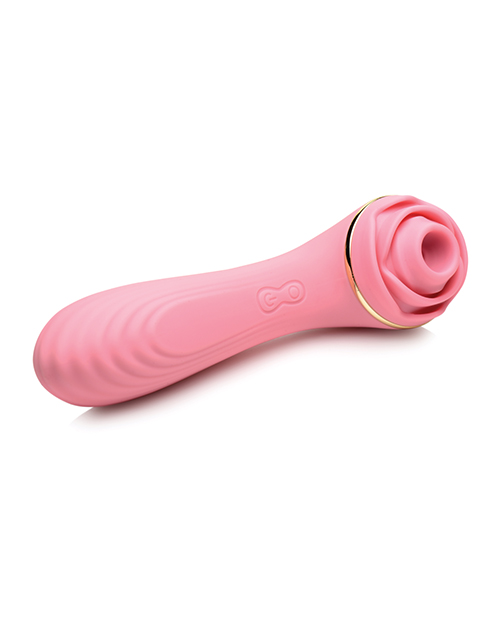 Inmi bloomgasm passion petals suction rose vibrator pink 1