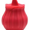 Inmi Bloomgasm Wild Violet 10X Licking Stimulator Red Rechargeable Vibrators 3