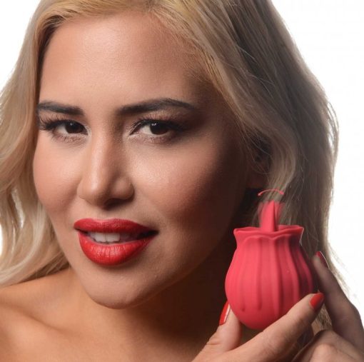 Inmi Bloomgasm Wild Violet 10X Licking Stimulator Red - Image 4