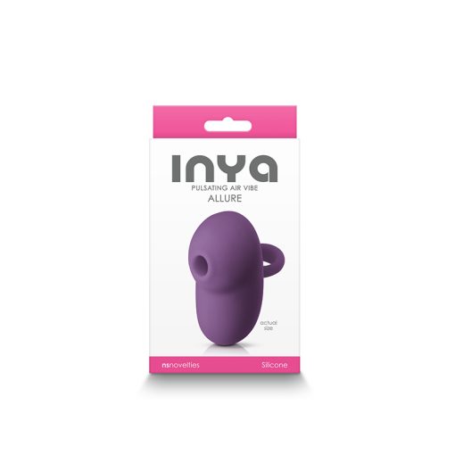 Inya allure dark purple rechargeable vibrators 3