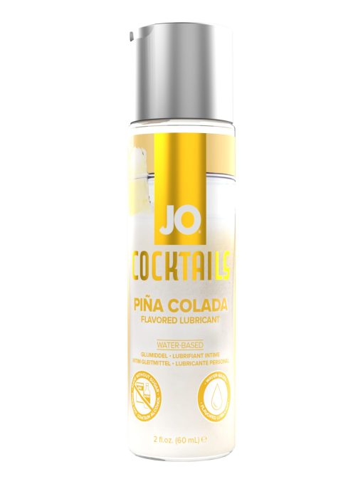 Jo cocktails pina colada flavored lube 2 oz flavored lubes main image