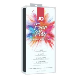Jo Four Play Gift Set 8 10Ml Foils Flavored Lubes Main Image