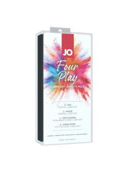 Jo Four Play Gift Set 8 10Ml Foils Flavored Lubes Main Image