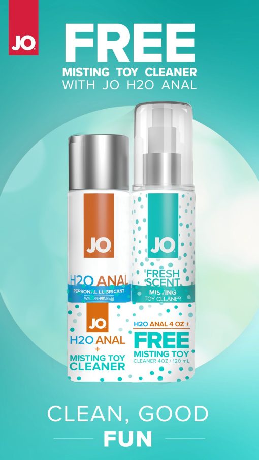 Jo H2O Anal Original 4Oz W/ Misting Toy Cleaning 4Oz Gwp - Image 3