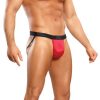 Jock Satin Lycra Red L/Xl Naughty Role Play Main Image