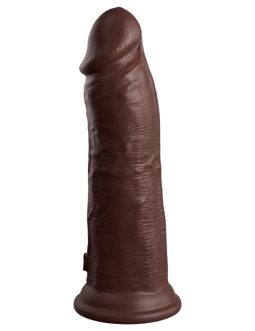 King Cock Elite 8 In Dual Density Brown - Image 3