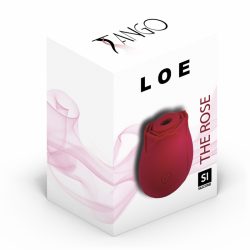 Loe The Rose Premium Suction Stimulator Red Rechargeable Vibrators Main Image