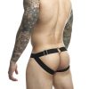 Male Basics Dngeon Chain Jockstrap Red O/S (Hanging) - Image 3