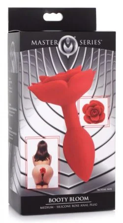 Master Series Booty Bloom Rose Anal Plug Medium Butt Plugs Main Image