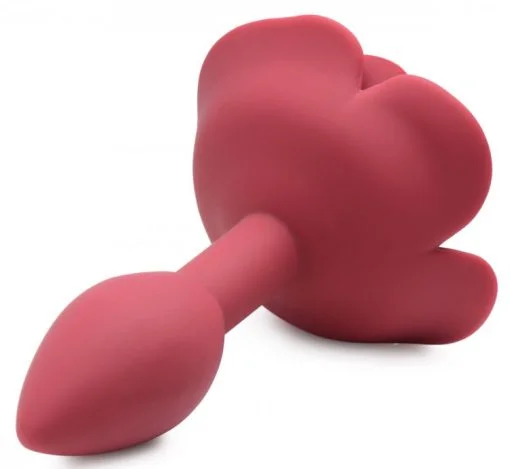 Master Series Booty Bloom Silicone Rose Anal Plug - Image 3