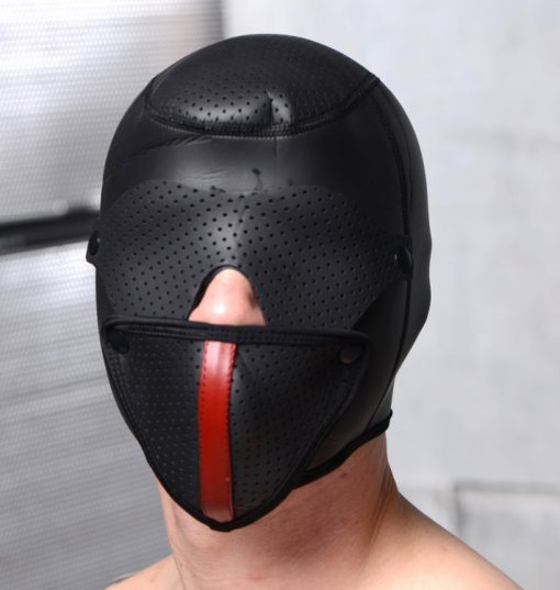 Master series scorpion hood blindfold & face mask neoprene blindfolds 3