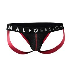 Mb Spot Jockstrap Black Large Mens Wear Main Image