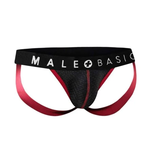 Mb Spot Jockstrap Black Small Mens Wear 3