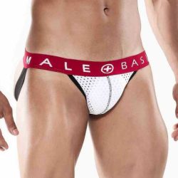 Mb Spot Jockstrap White Xl Mens Wear Main Image