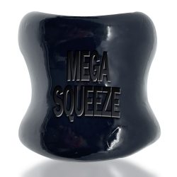 Mega Squeeze Ballstretcher Black (Net) Cock & Ball Gear Main Image