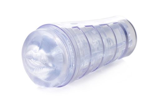 Mistress deluxe clear mouth stroker 2