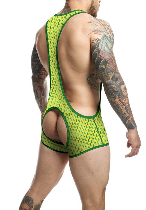 Mob Singlet Green Xl Naughty Role Play Main Image