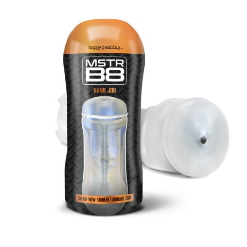 Mstr B8 Clear View Stroker Cup Hand Job Masturbation Sleeves 3