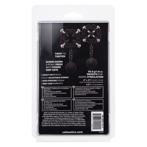 Nipple grips power grip 4 point weighted press 2