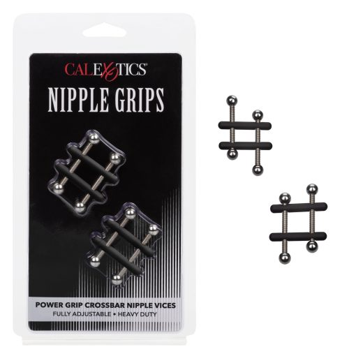 Nipple grips power grip crossbar vices bondage kits main image