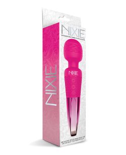 Nixie Wand Massager Pink Ombre Metallic Body Massagers Main Image