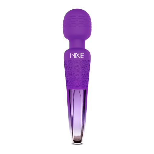 Nixie wand massager purple ombre metallic 1