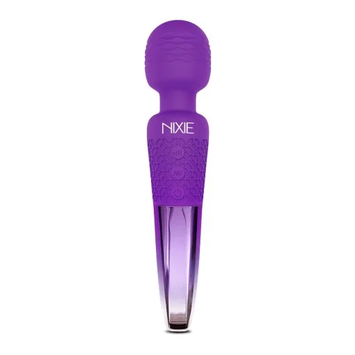 Nixie Wand Massager Purple Ombre Metallic - Image 3