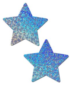 Pastease Blue Glitter Star Nipple Play Main Image