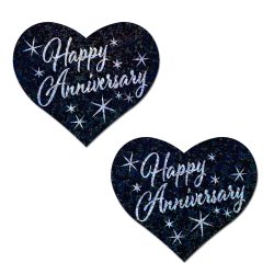 Pastease Happy Anniversary Heart Nipple Play Main Image