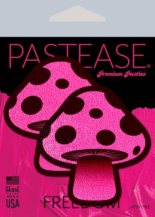 Pastease Mushroom Glow In The Dark Neon Pink Sexy Costume Accessories 3