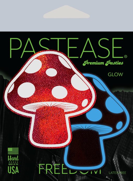 Pastease Mushroom Glow In The Dark Red & White Naughty Role Play 3