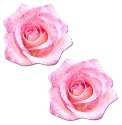 Pastease Pink Glitter Velvet Rose Pink Nipple Play Main Image