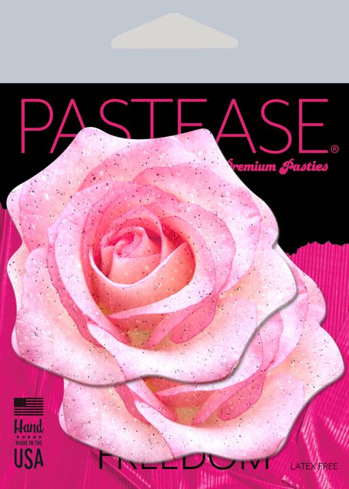 Pastease pink glitter velvet rose pink 1