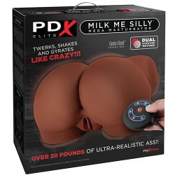 Pdx Elite Milk Me Silly Mega Masturbator Brown Realistic Dildos Main Image