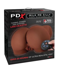 Pdx Elite Milk Me Silly Mega Masturbator Brown Realistic Dildos Main Image