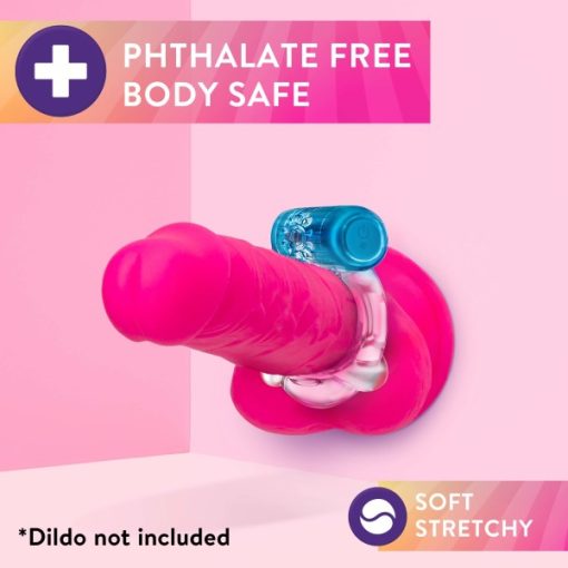 Play With Me Pleaser C-Ring Blue Rechargeable - Image 4