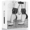 Plush Bonded Leather Ankle Cuffs W/ Adjustable Straps Cuffs 3