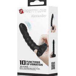 Pretty Love Alexander Finger Vibe Black Finger Vibrators Main Image