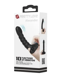 Pretty Love Alexander Finger Vibe Black Finger Vibrators Main Image