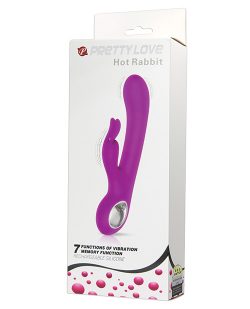 Pretty Love Hot Rabbit 7 Function Fuchsia Rechargeable Vibrators Main Image