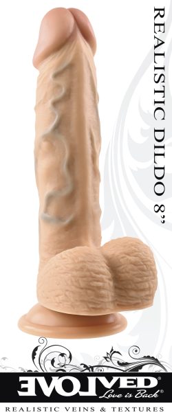 Realistic Dong 8 Light " Large Dildos Main Image